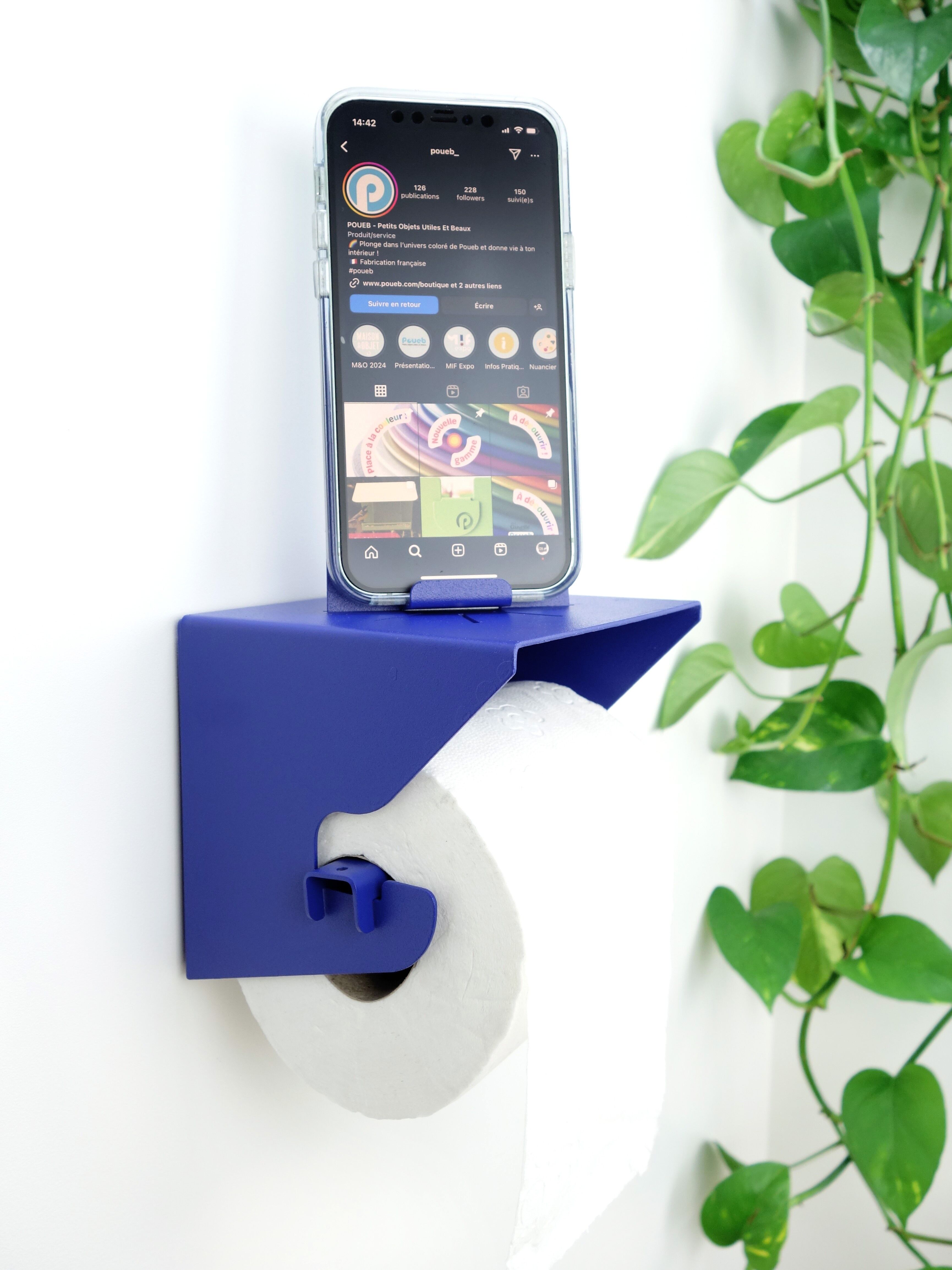 PROCASTINAZIONE - Porta cellulare dispenser carta igienica