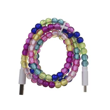 TEKMEE 1M USB TYPE-C COLOR PEARLS CABLE 3