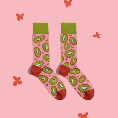 Calzini Kiwi | calzini alla frutta | calzini succosi
