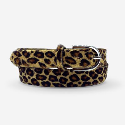 Ceinture cuir de vachette femme-Largeur 30mm-CTF035