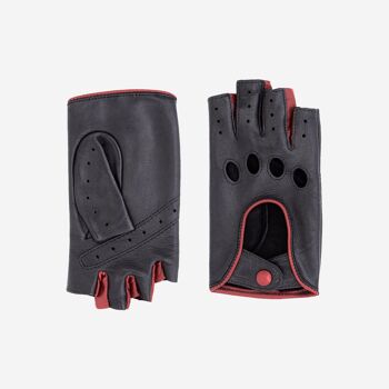 Gants de conduite, mitaines-cuir agneau-non doublé-21125NF 3