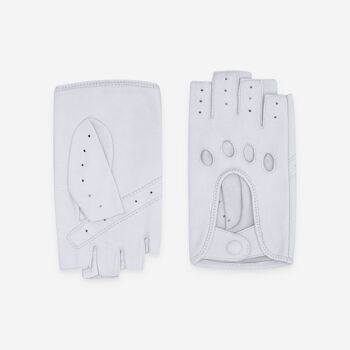 Gants de conduite, mitaines-cuir agneau-non doublé-21125NF 12