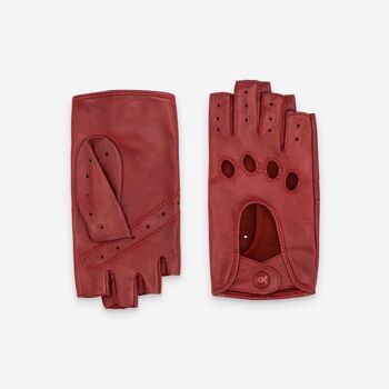 Gants de conduite, mitaines-cuir agneau-non doublé-21125NF 14