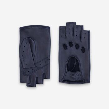 Gants de conduite, mitaines-cuir agneau-non doublé-21125NF 98