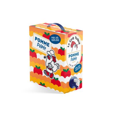 Succo di mela polpa biologica BIB 3L