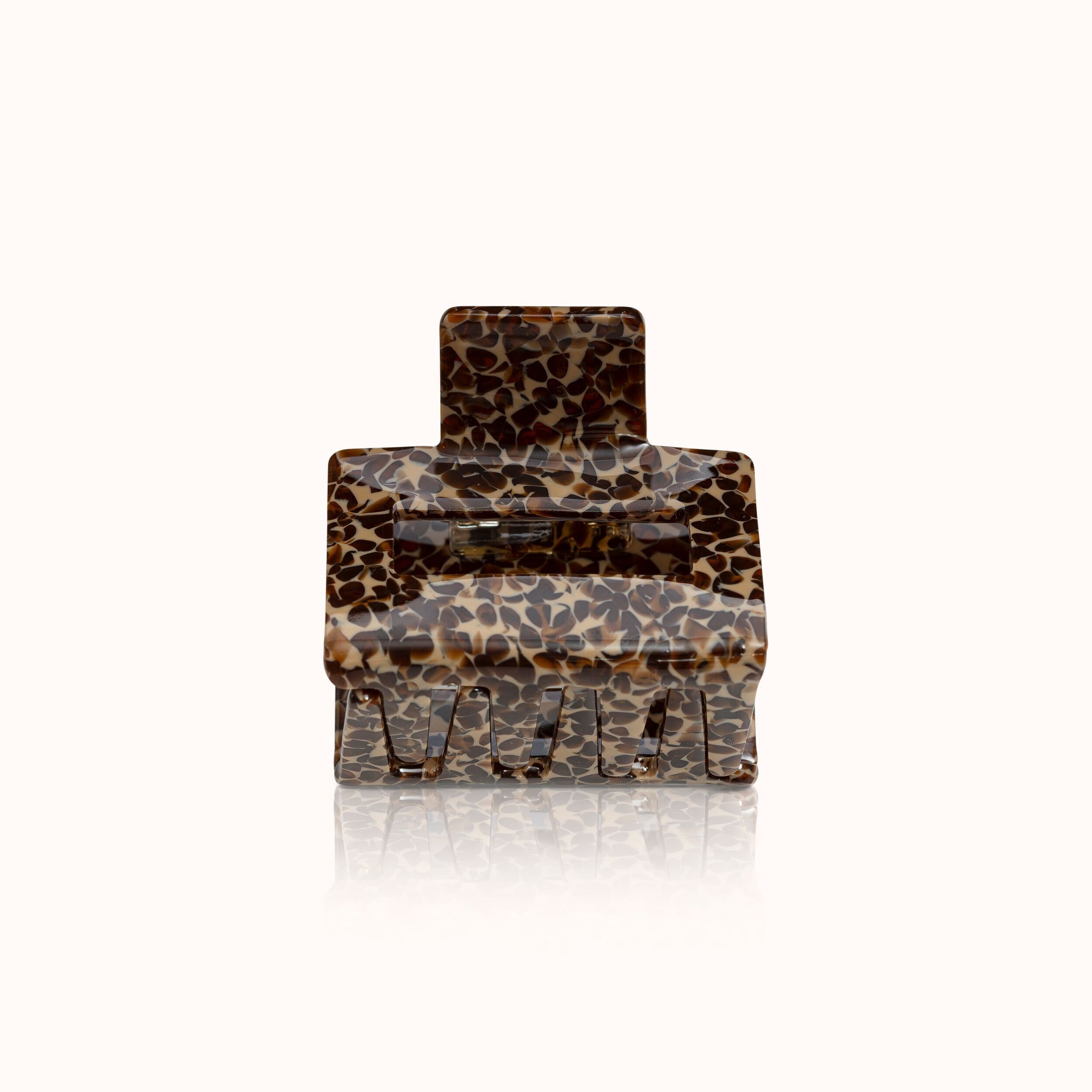 Fermaglio per capelli quadrato Giraffa