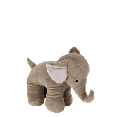 Parapuerta elefante textil gris small