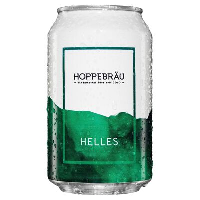 Hoppebräu Helles canette 0,33l