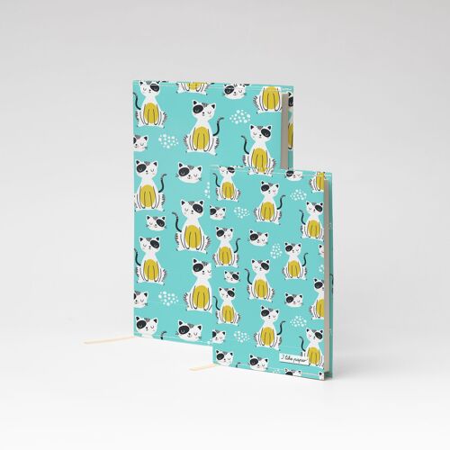 PANDA CAT Premium Notizbuch / Notebook A5 & A6