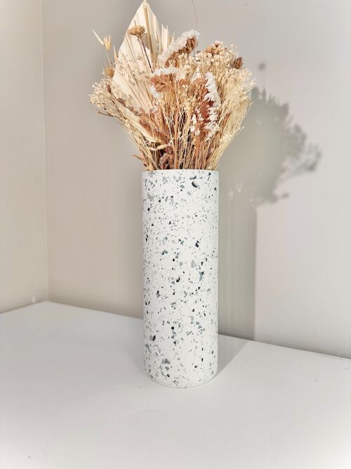 Vase en Terrazzo - Sauge