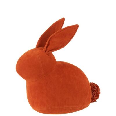 Conejo tope opaco terciopelo naranja medium
