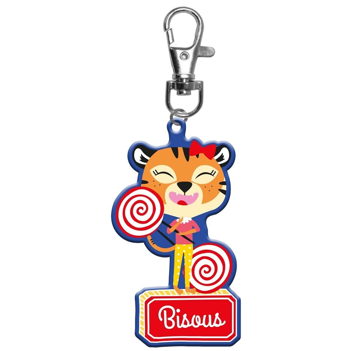 Kisses Child Keychain