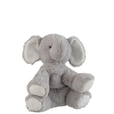 Elefante peluche gris small