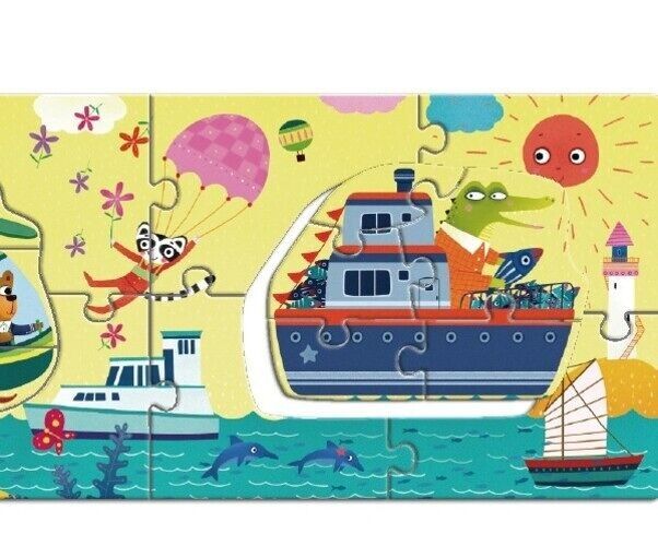 Puzzle gigante da pavimento Veicoli