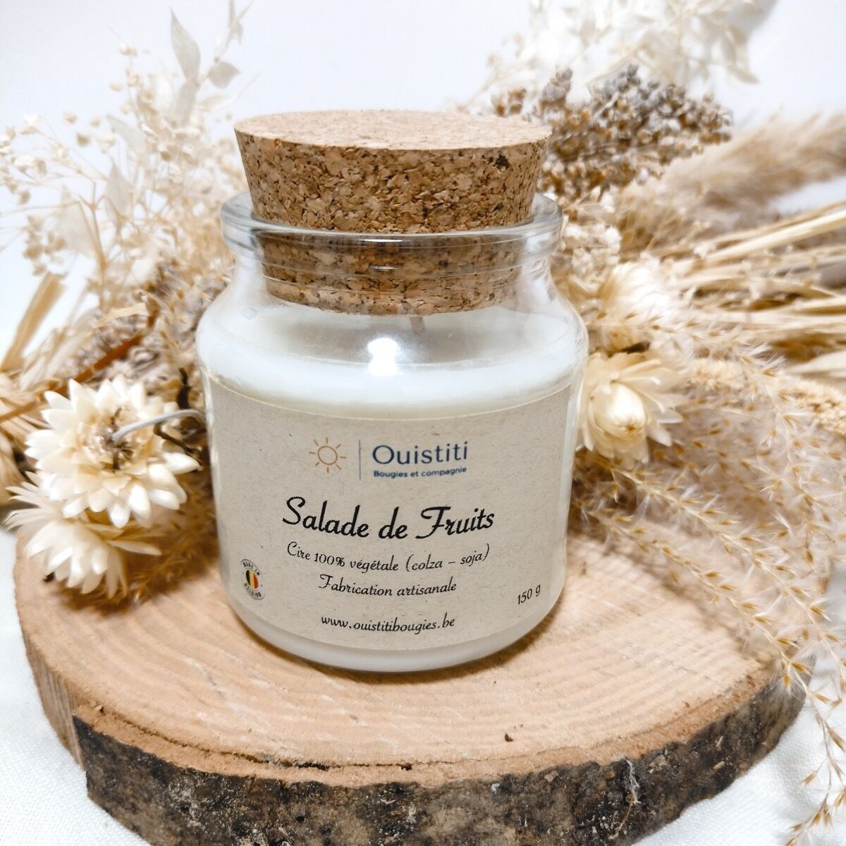 Bougie Parfumée Salade de Fruits - Cire végétale - Collezione "Les Mignonnes"