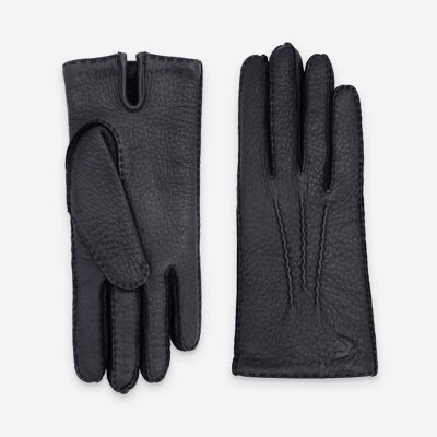 Handschuhe aus Leder - 100 % Cachemire - 21546CA