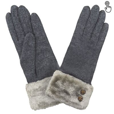 Gants 80 % Laine 20 % Nylon-Tactile-31124NF