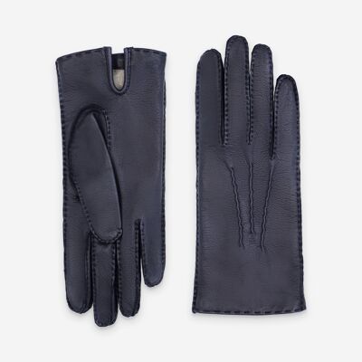 Gants Cuir Agneau-100 % Soie-21093SN