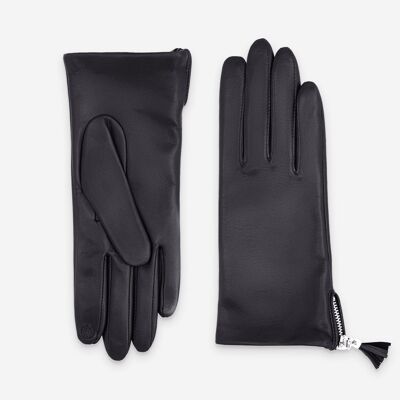 Gants cuero agneau-100% soie-Tactile-21476SN