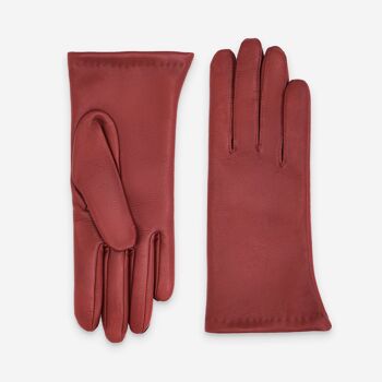 Gants cuir agneau-100% cachemire-21283CA 2