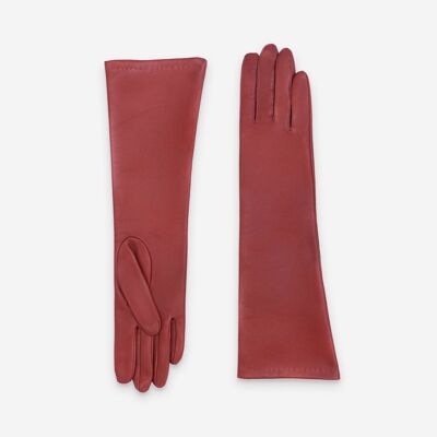 Gants cuir agneau-100% soie-21222SN