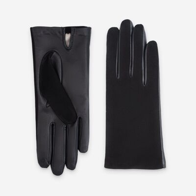 Gants cuero agneau-100% soie-21464SN