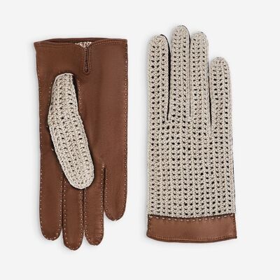 Gants de conduite cuir agneau-non doublé-21223NF