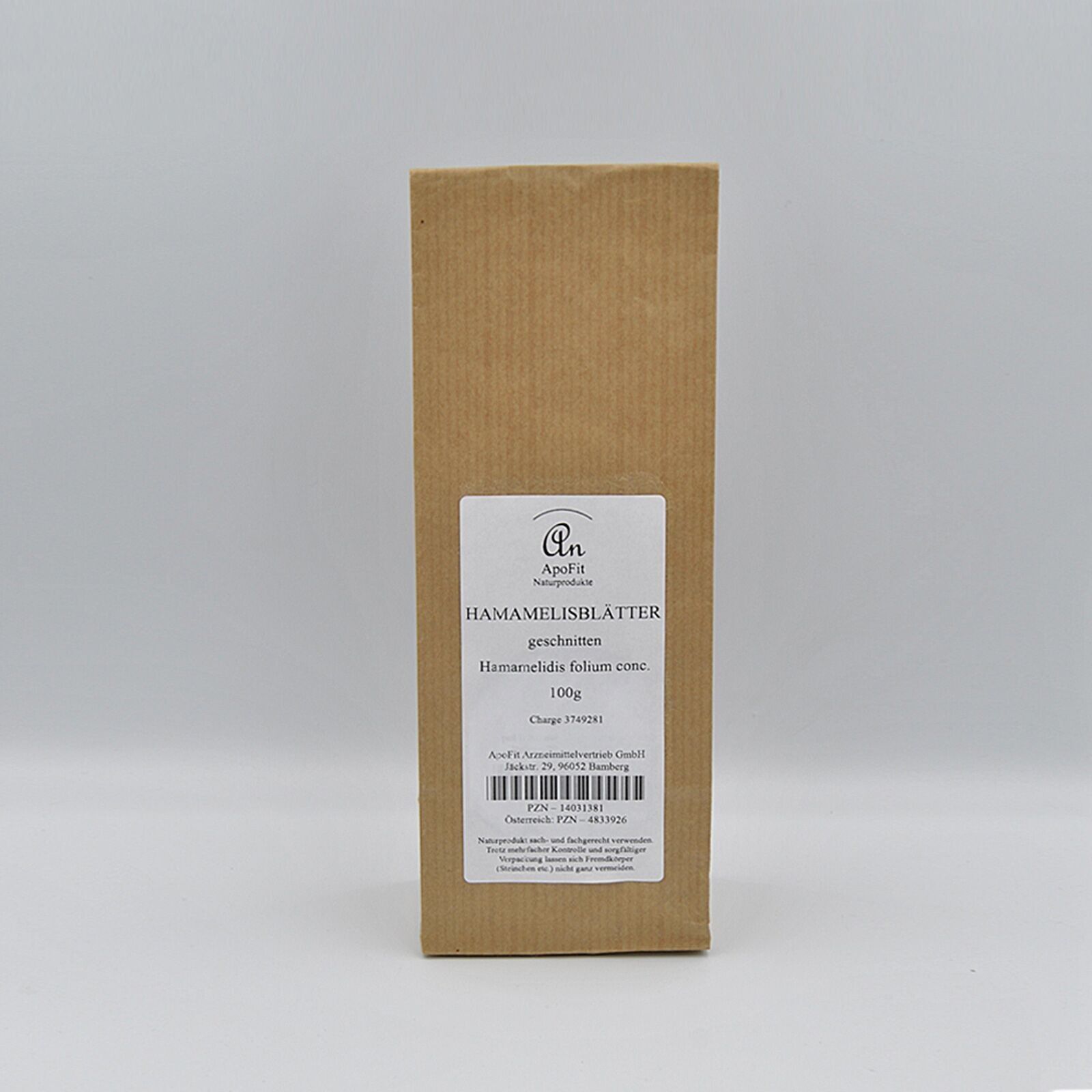 Cortar hojas de hamamelis