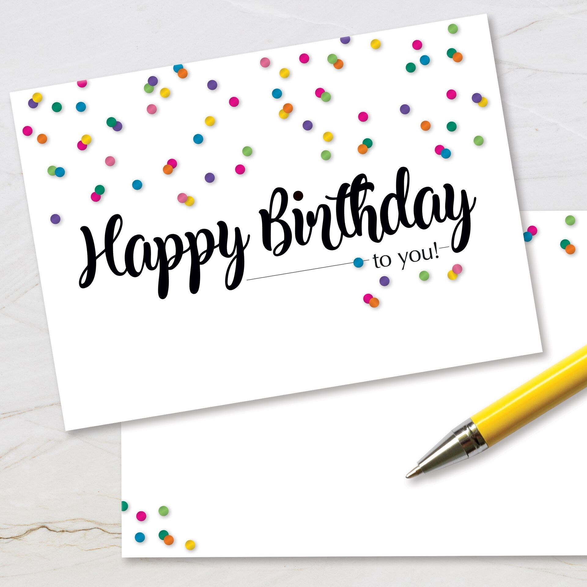 Greeting card Happy Birthday!