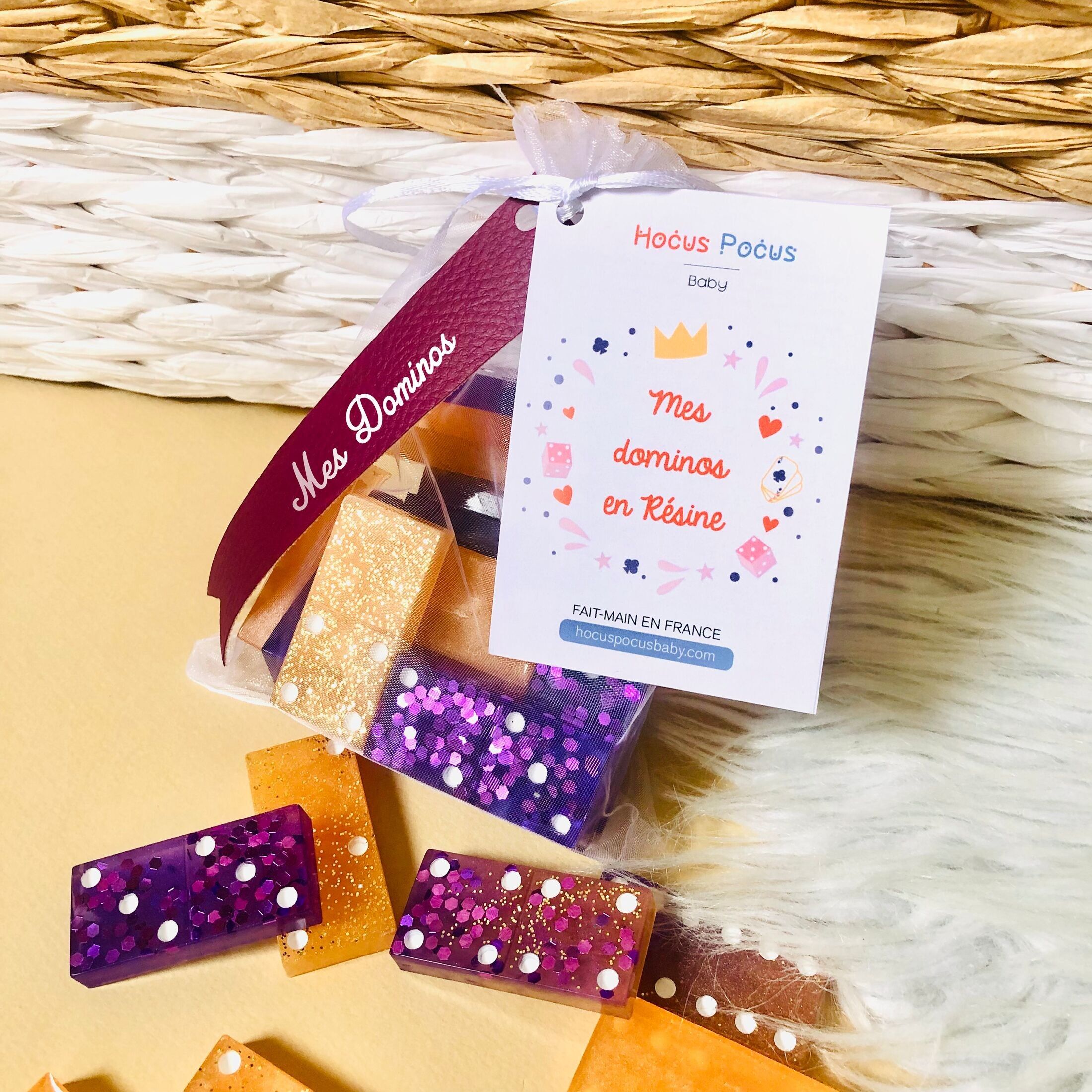 Handmade Resin Dominoes - Perfect for Gifts and Decorating