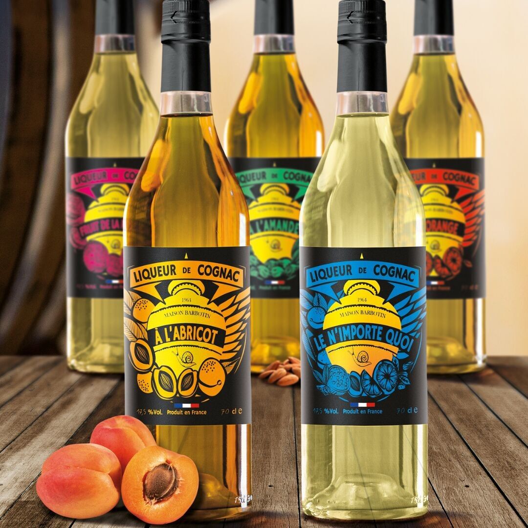 Cognac fruit liqueurs 70cl