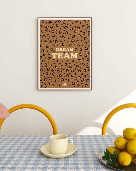 Großes Poster: Dreamteam (B2: 50 x 70 cm)