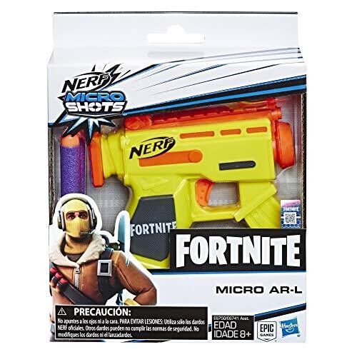 Hasbro - Nerf Fortnite Microshots - 2 fléchettes inclus - à partir de 8 ans