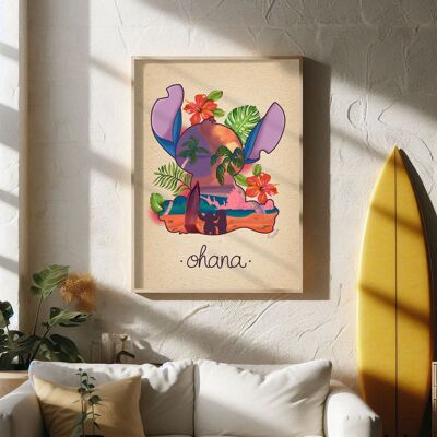 Stampa d'arte Ohana