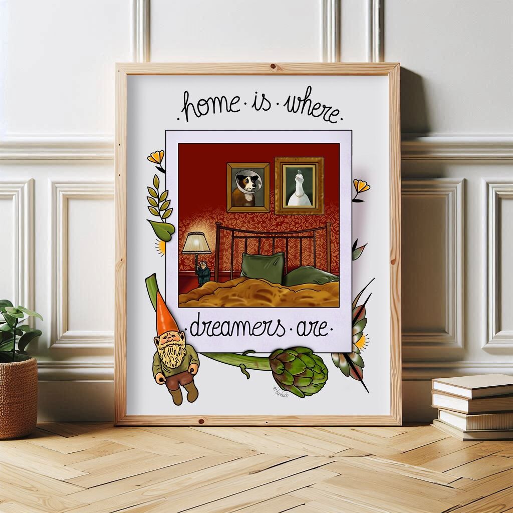 La casa è dove vengono stampati i sognatori