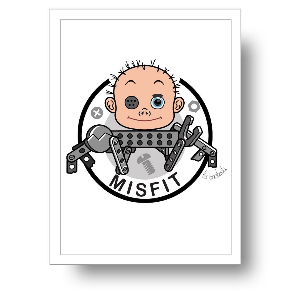 Foglio dei giocattoli disadattati