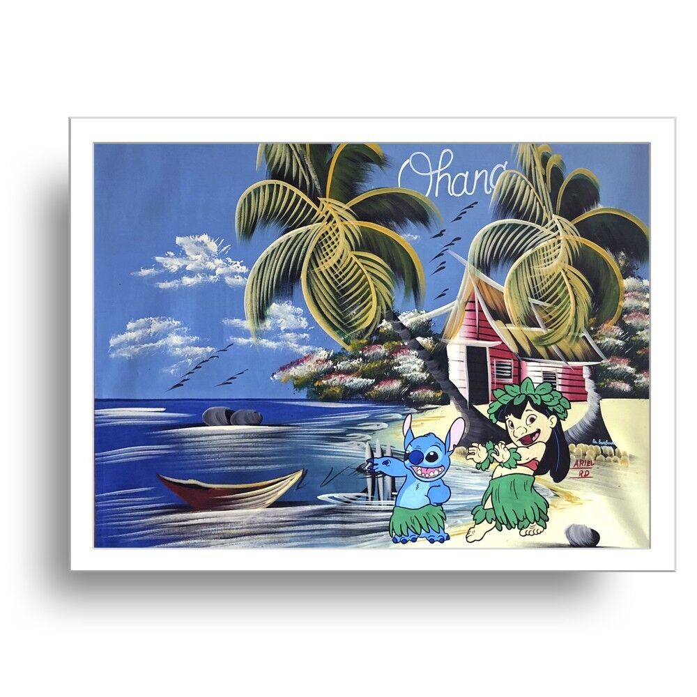 Foglio in edizione limitata Ohana Dance