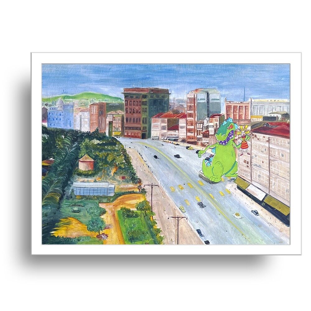 Stampa in edizione limitata Reptar city