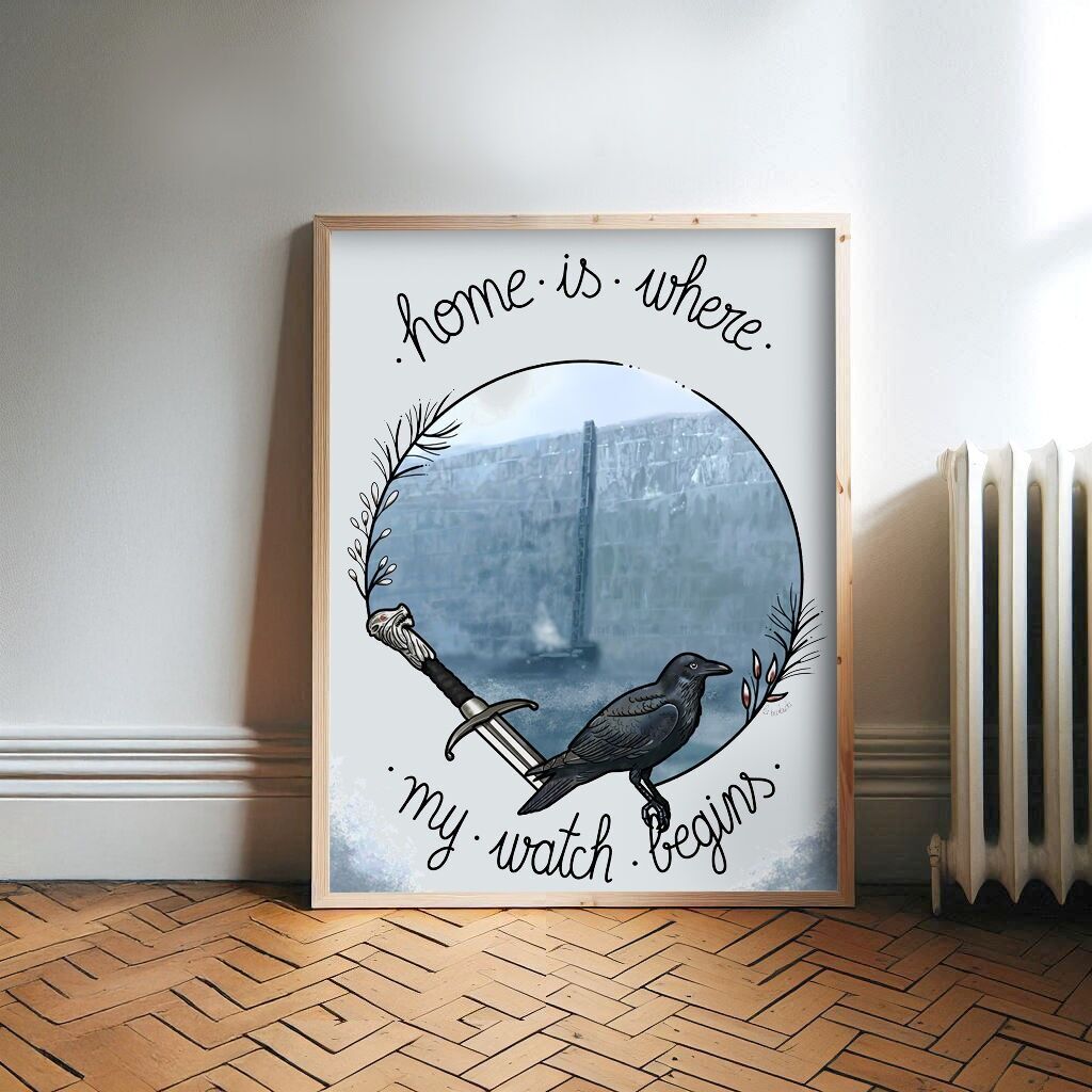 La casa è dove il mio orologio inizia a stampare opere d'arte