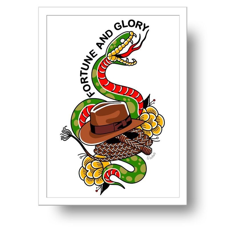 Stampa artistica di fortuna e gloria