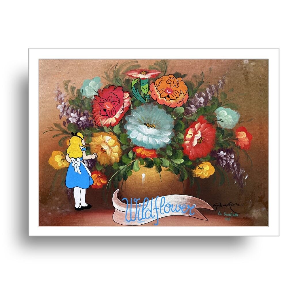 Stampa in edizione limitata Alice Wildflower Painting