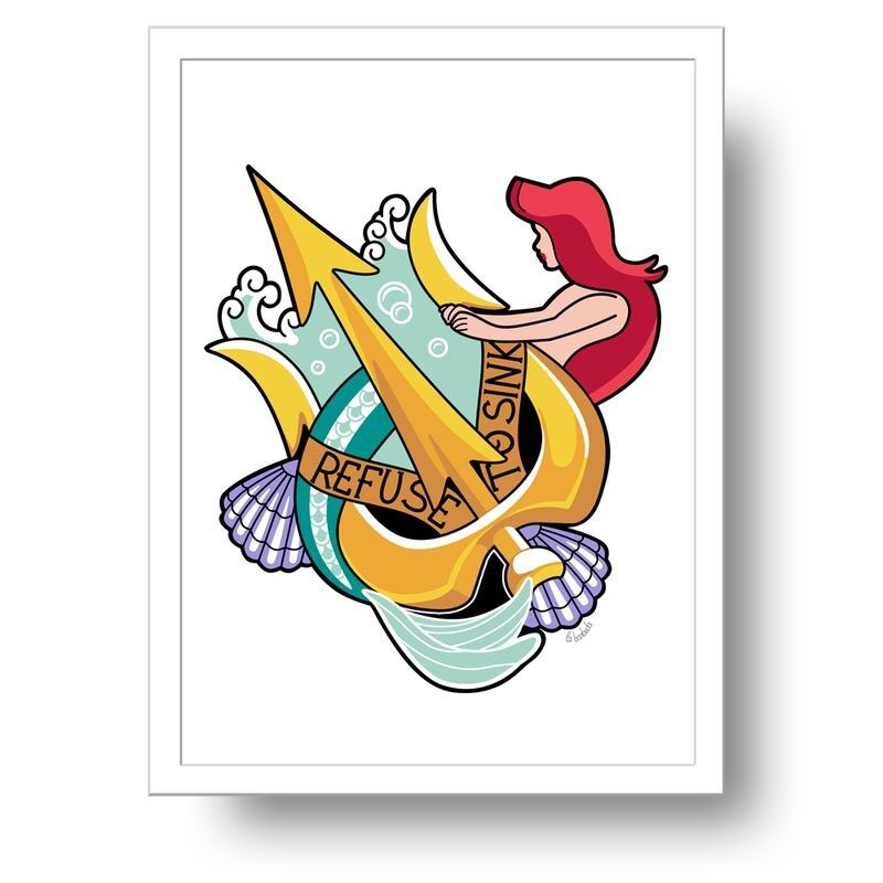 La stampa della sirena e del tridente si rifiuta di affondare