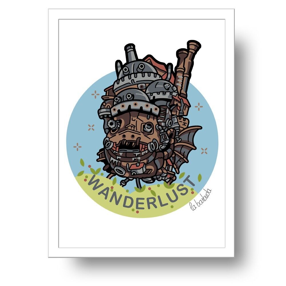 Stampa artistica di Howl Wanderlust