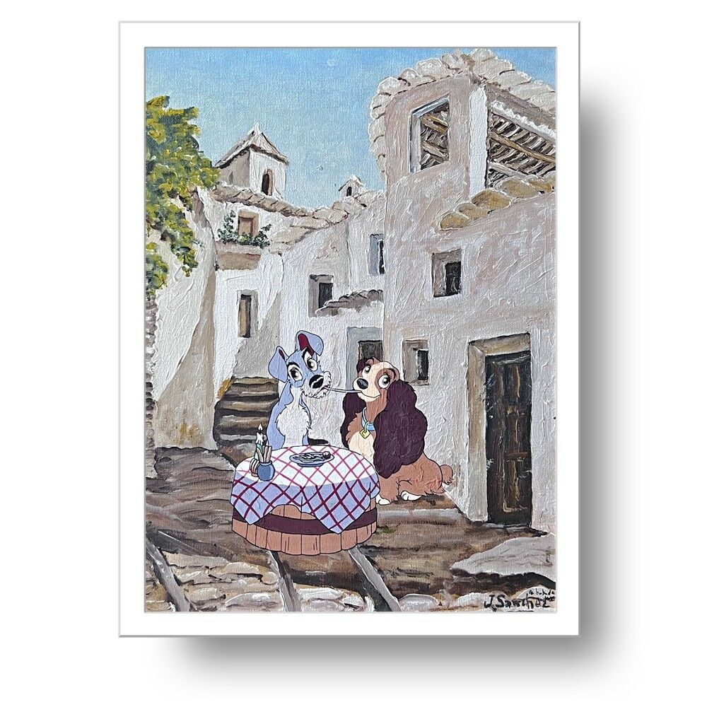 Stampa artistica di Tramp Lady