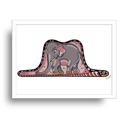 Stampa serpente elefante Piccolo Principe