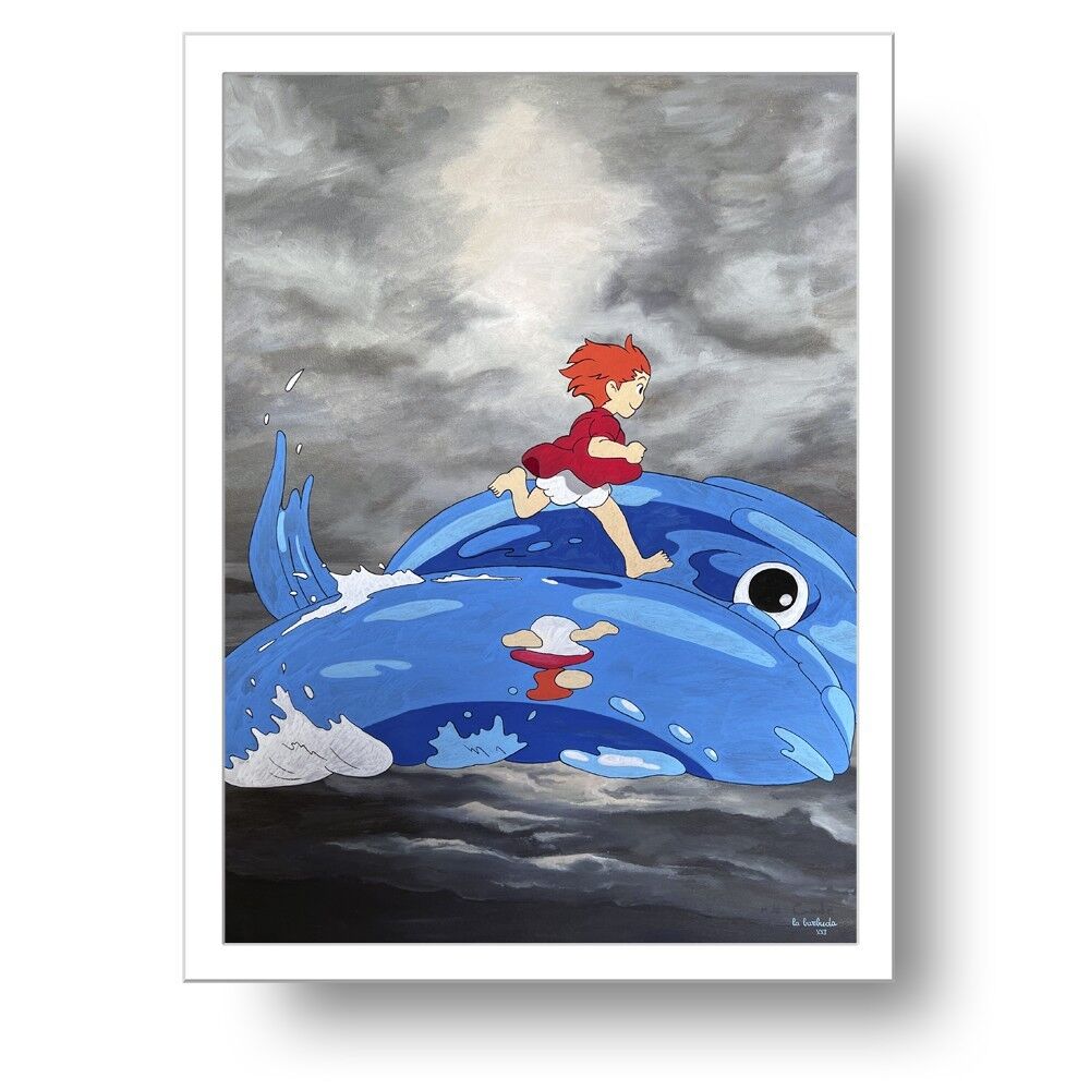Stampa pesce Ponyo in edizione limitata
