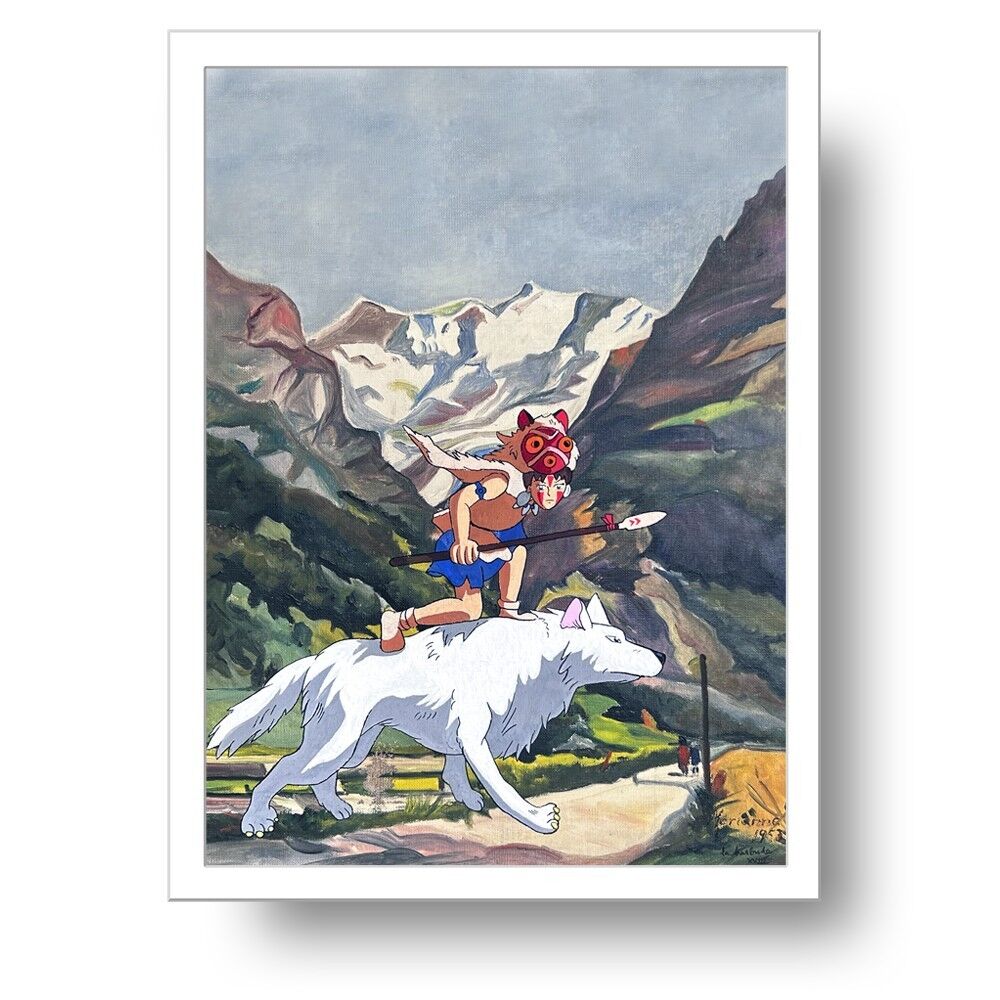 Stampa in edizione limitata Mononoke