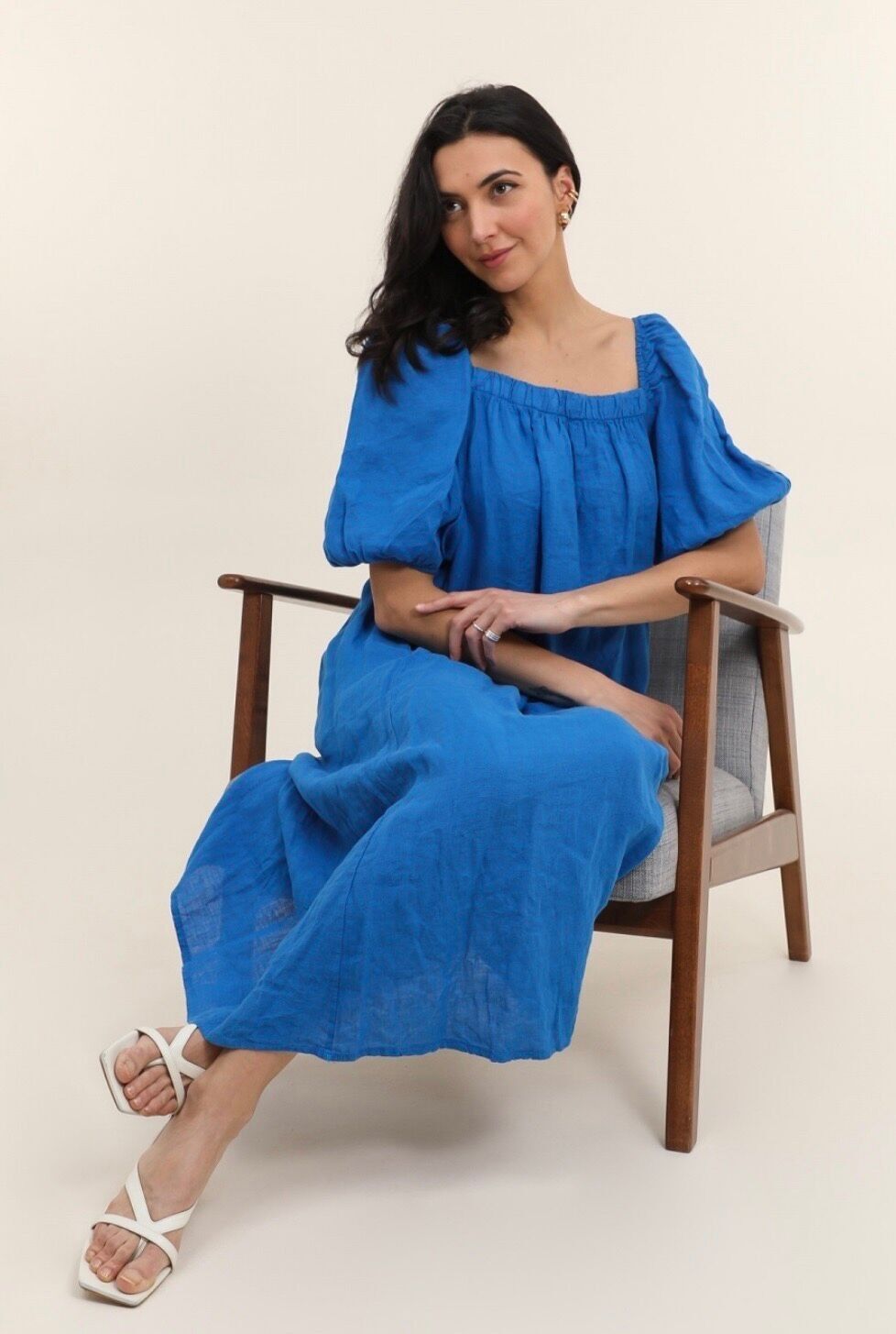 Abito in lino RIF. 9172