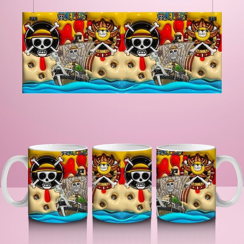 One Piece Thousand Sunny - Tazza da 325 ml