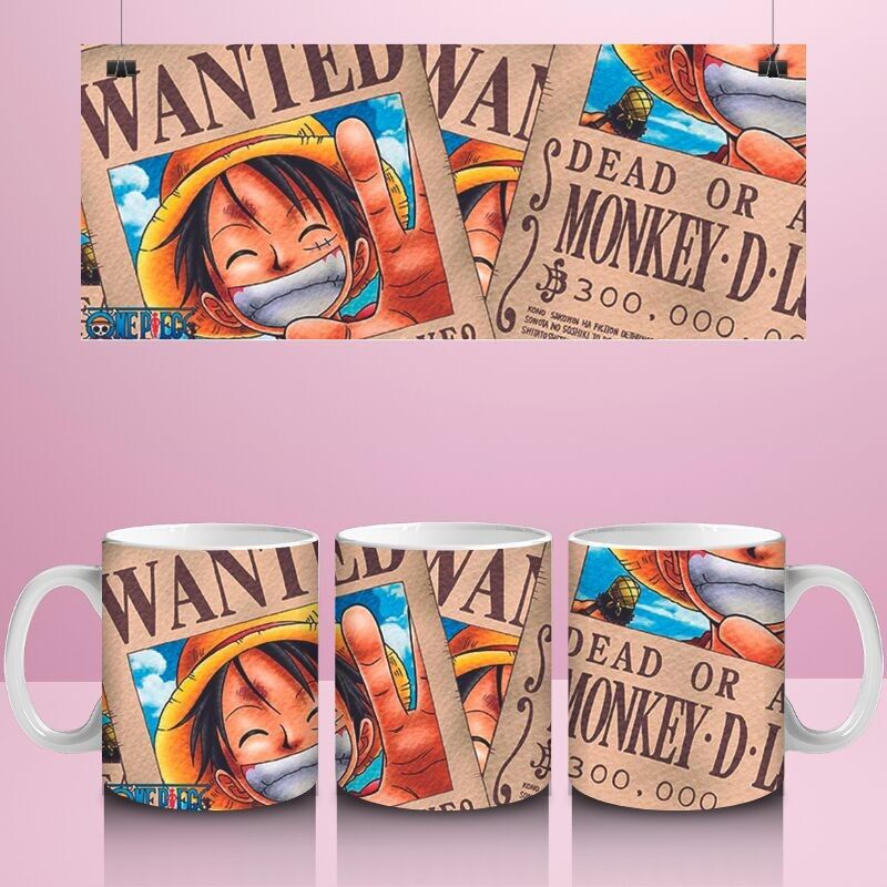 One Piece Wanted - Tazza da 325 ml
